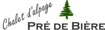 logo chalet d'alpage pré de Bière